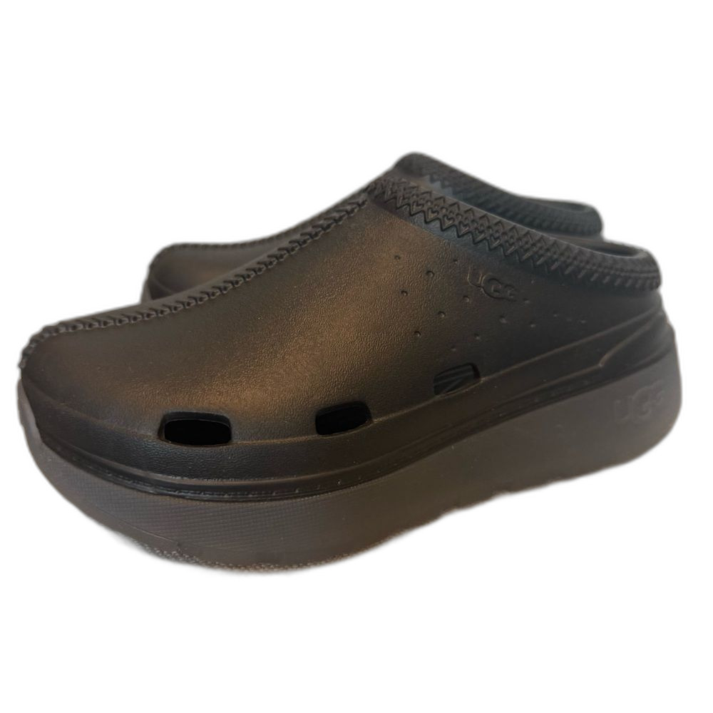 Ugg Kids Tasman Sport Slipper Size K1 Black Slip On